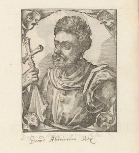 Porträt von Dawit II., Kaiser von Abessinien von Anonymous