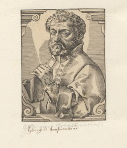 Porträt von Georg von Trapezunt von Anonymous