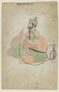 Porträt von Sansar Chand, posthum