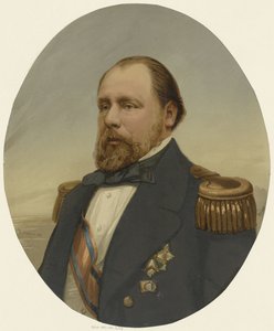 Porträt von Willem III, König der Niederlande