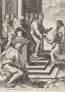 Darstellung Mariens im Tempel von Anonymous