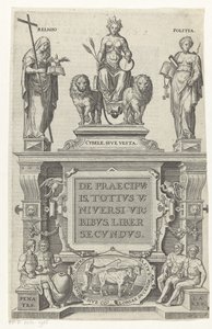 Rhea, Religion, Verwaltung und Hausgötter Titelblatt für: Georg Braun und Franz Hogenberg, De praecipuis, totius universi urbibus, liber secundus, s.a. von Anonymous