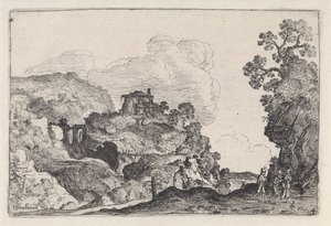Felsige Landschaft von Anonymous