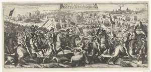 Reiterkampf bei Arras, 1640 von Anonymous