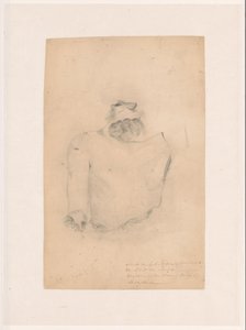 Skizze der sterblichen Überreste von J.C.J. van Speyk von Anonymous