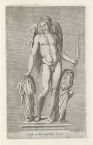 Skulptur von Amor (Antike Skulpturen in Rom) von Anonymous