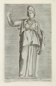 Sculptuur van Bellona