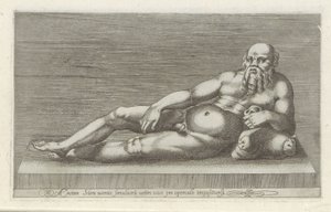 Skulptur von Silenus