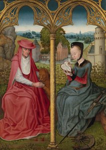 Heiliger Hieronymus und Heilige Katharina von Alexandria