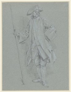 Stehender Mann mit Dreispitz von Anonymous