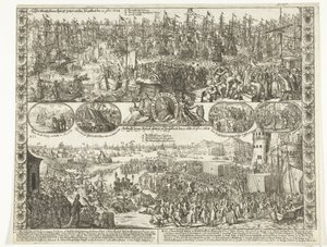 Reise von Wilhelm III. nach England, 1688 von Anonymous
