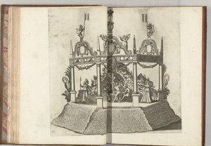 Szene mit der Schmiede des Vulkanus, 1594 von Anonymous
