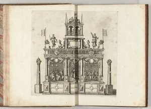 Szene mit Kaiser Karl V., 1594