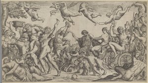 Triumph von Bacchus und Ariadne von Anonymous