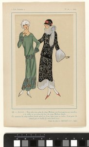Très Parisien, 1923, Nr. 10: 10. - Freundschaft. - Sehr hübsch dieses Kleid... von Anonymous