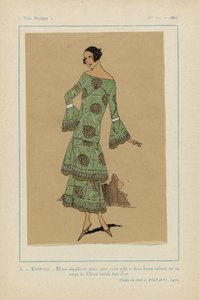Très Parisien, 1923, Nr. 11: 3. - SMARAGD. - Von einer ganz hübschen Einfachheit...