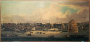 Blick auf die Stadt Shanghai von Anonymous