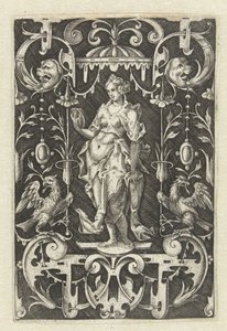 Flächendekoration mit dem Gesicht