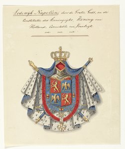Wappen von Louis Napoleon Bonaparte, König von Holland