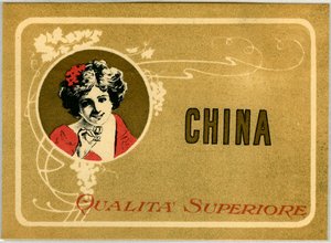 Werbung für Chinalikör Dessert, Anfang des 20. Jahrhunderts