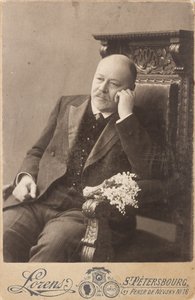 Porträt des Komponisten Anatoly Konstantinovich Lyadov von Anonymous Anonymous