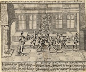 Die Ermordung des Herzogs von Guise (Henri I. de Lorraine, genannt der Narbe)