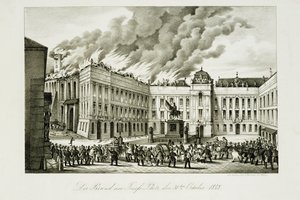 Brennender Josefsplatz