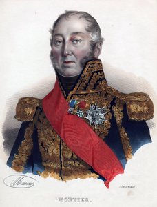 Edouard Adolphe Mortier, Marschall von Frankreich