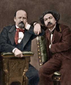 Émile Erckmann (1822-1899) und Alexandre Chatrian (1826-1890)