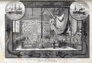 Ausstellung im Naturhistorischen Museum von Paris der Sammlungen, die während der Kreuzfahrten gebildet wurden - Wissenschaftliche Expeditionen des Arbeiters und des Talismans in den Jahren 1880 von Anonymous Anonymous