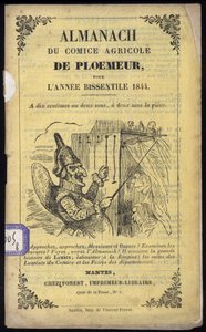 Guignol - Titelblatt des Almanachs des Comice Agricole de Ploemeur von Anonymous Anonymous