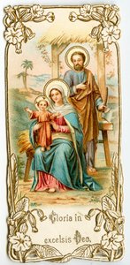 Heilige Familie von Anonymous Anonymous