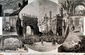 Illustration für Francesca da Rimini, Oper von Ambroise Thomas von Anonymous Anonymous