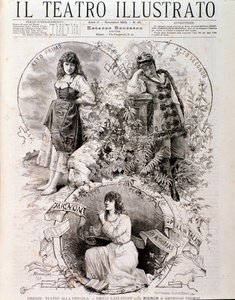 Illustration für Mignon, Oper von Ambroise Thomas