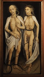 Die verstorbenen Liebenden. Anonym, um 1470