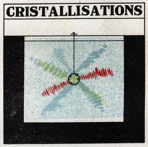 Lichtprojektion: Kristallisation. Anonyme Illustration von 1925. Private Sammlung.