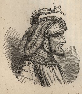 Luchino Visconti (Condottiere) - Lucien Visconti - Lucchino - 1287-1349 - Gravur