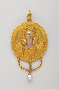 Medaille von 1589 zu Ehren von Königin Elisabeth I. von Anonymous Anonymous