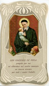 Frommes Bild: St. Vinzenz von Paul