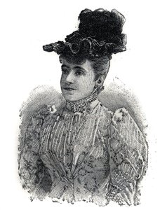 Porträt von Adelina Patti, italienische Sängerin. Gravur in "Le Petit Parisien" von Anonymous Anonymous