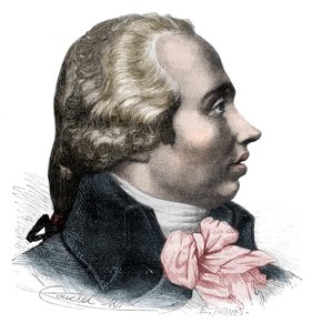 Porträt von Adrien-Marie Legendre (1752-1833) französischer Mathematiker - Porträt von Adrien Marie Legendre, französischer Mathematiker (1752-1833) - Gravur in „Histoire des Girondins“ von Alphonse de Lamartine (1790-1869) 1865-1866 - Private Sammlung