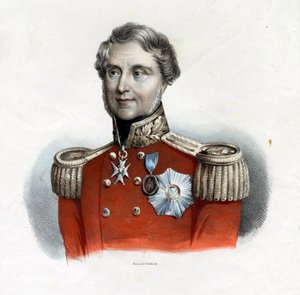 Porträt von Baron Raglan (FitzRoy James Henry Somerset)