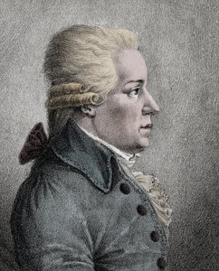 Porträt von Carl Ditters von Dittersdorf, österreichischer Komponist