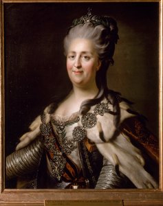 Porträt von Katharina II. von Russland (Katharina die Große)