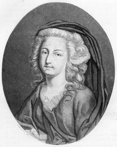 Porträt von Elisabeth Philippine Marie Helene von Frankreich, genannt Madame Elisabeth (1764-1794), Schwester von Ludwig XVI. - Gravur von 1863 in „Le Livre Rouge - Histoire De L
