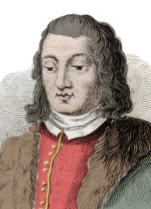 Porträt von Ferdinand II. von Aragon, genannt der Katholische (1452-1516). Gravur aus dem 19. Jahrhundert von Anonymous Anonymous