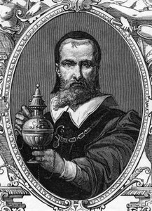 Porträt von Francesco Raibolini genannt il Francia (1450-1518) italienischer Maler. Gravur von 1859 in „Die Galerien Europas - Italien“ von Armengaud. Private Sammlung.