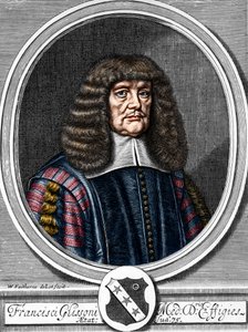 Porträt von Francis Glisson (1599-1677), britischer Arzt und Anatom