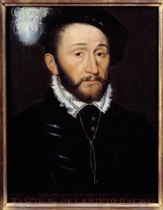 Porträt von Francois III de la Rochefoucauld, Gouverneur der Champagne (gest. 1572) von Anonymous Anonymous