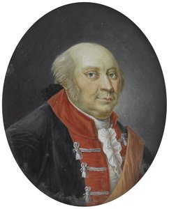 Porträt von Friedrich Wilhelm II. von Preußen - Porträt de Frederic Guillaume II (Friedrich Wilhelm) (1744-1797), König von Preußen Gouache auf Porzellan anonym 18. Jahrhundert Dim 12,7 cm Private Sammlung